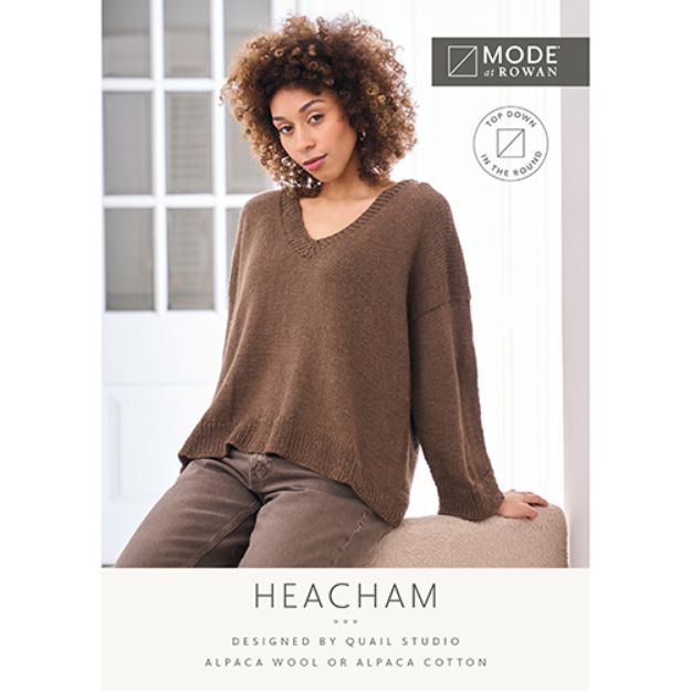 Picture of MODE at Rowan: Pattern Heacham Alpaca Cotton / Alpaca Wool